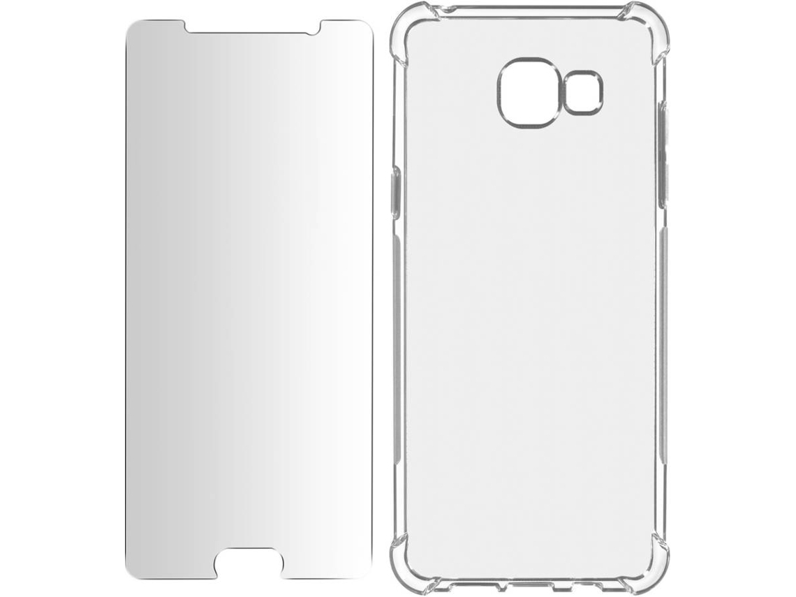 Kit Funda Y Película Samsung Galaxy A5 2016 Yemaesre Vidrio Templado (transparente)