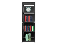Estanteria Ordenacion 5 Pisos PVC & Tela NYANA Home 125x41x29 cm