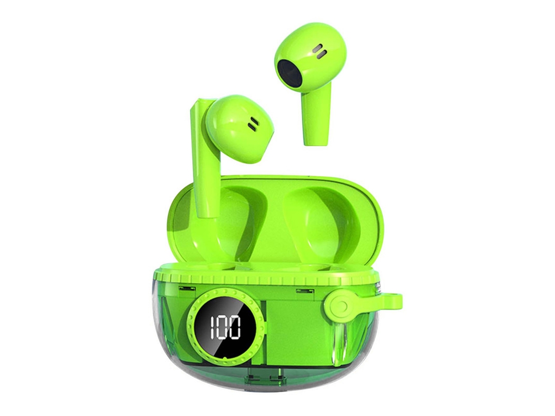 Auriculares YIZHOOD True Wireless Bluetooth Verde