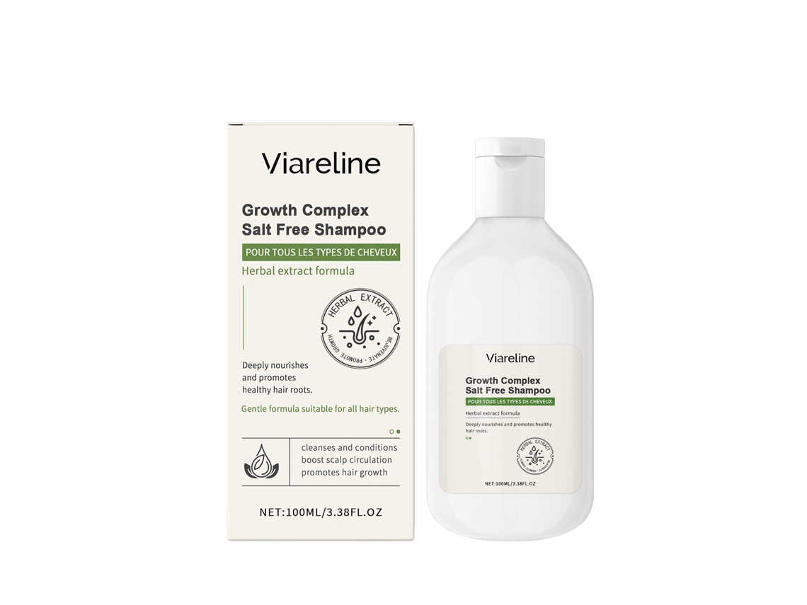 Champú herbal para la caída del cabello y el crecimiento del cabello.