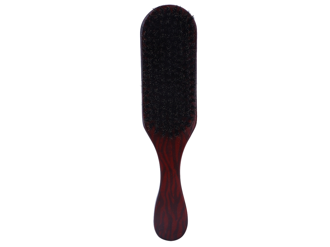Peine De Madera Profesional Para Cabello Aceite Barba Bigotes Cuidado Herramienta De Peinado Rojo