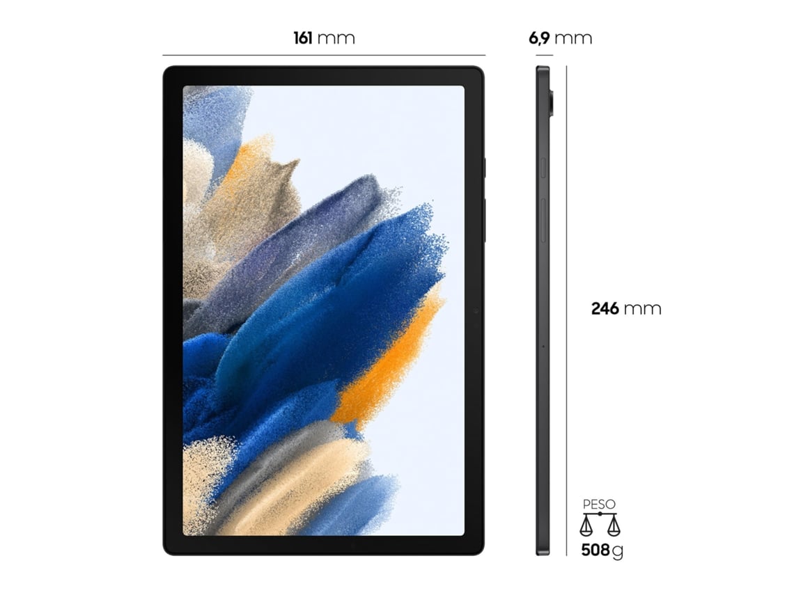 Tablet SAMSUNG Galaxy Tab A8 SM-X200 (10.5'' - 64 GB - 4 GB RAM - Wi-Fi -  Gris)