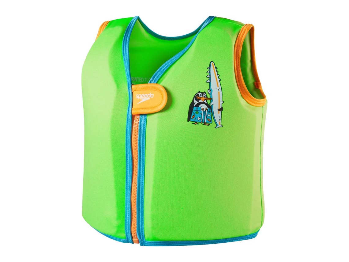 Colete Learn To Swim Character Printed Verde 12-24 Monthsspeedo