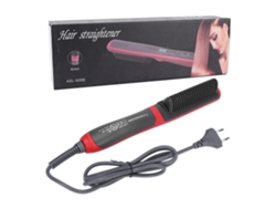 Cepillo Alisador De Cabello Portátil Con Calentamiento Rápido Y Temperatura Ajustable Para El Cabello.