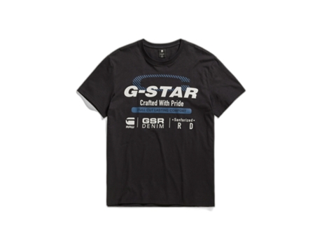 Camiseta G-STAR Old Skool Originals Negro (M)
