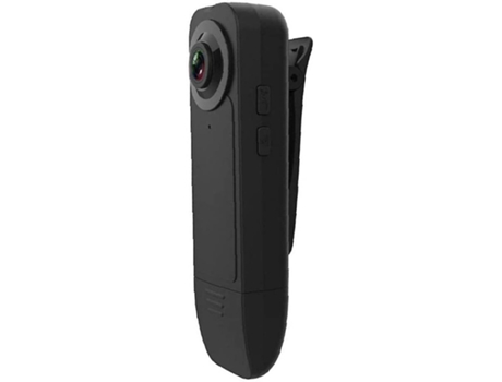 Mini cámara inalámbrica con grabadora de vídeo con clip ligero 1080P cámara portátil de detección de movimiento con visión nocturna negro BISBISOUS...