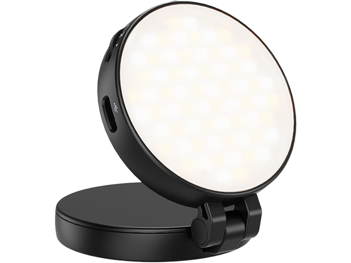 Luz Para Selfies Para Teléfonos – Ideal Para Viajes Y Vlogging | Abs Con Puerto Usb