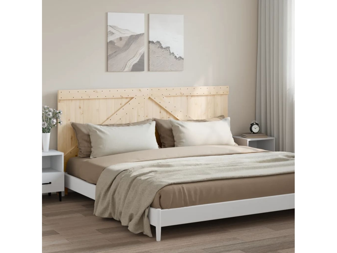 Cabecero De Madera Maciza De Pino 200x104 Cm