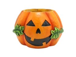 Maceta De Resina Con Forma De Calabaza Para Suculentas, Decoración De Halloween, Hogar, Oficina.