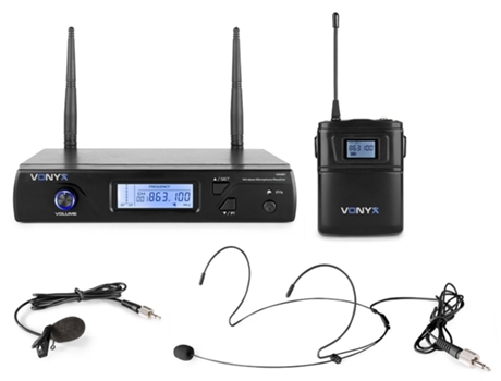VONYX sistema microfone cabeça wm61b