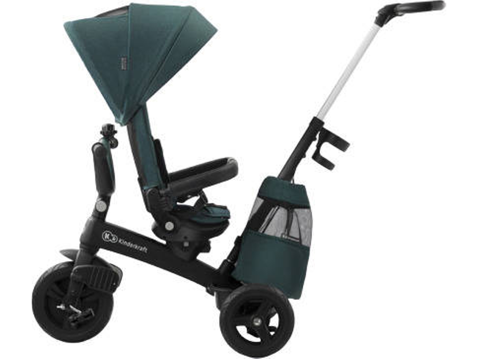Triciclo KINDERKRAFT 5 In 1 Easytwist Gris