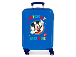 Maleta de Cabina DISNEY Mickey Cirkle Rígida Azul