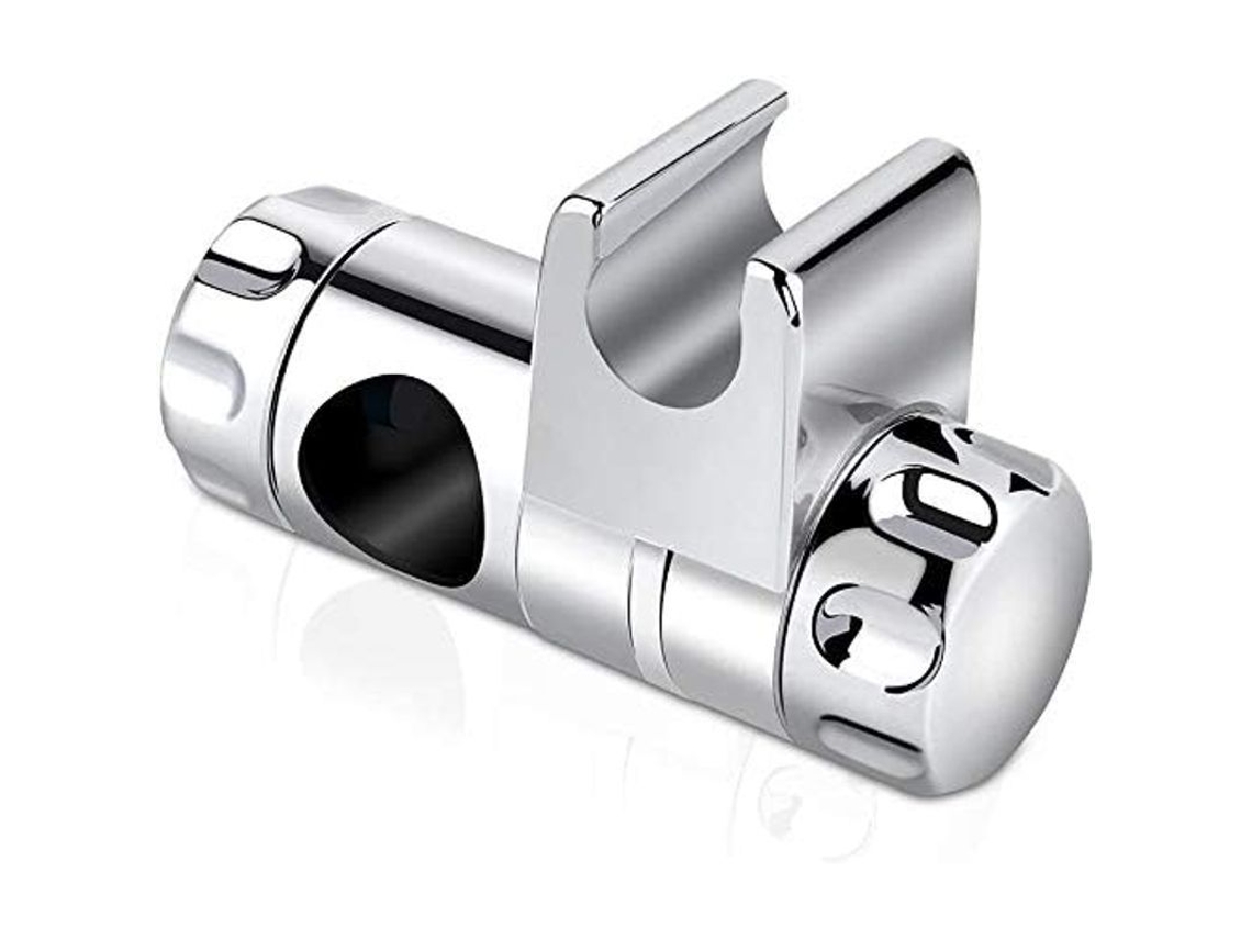 2026-soporte Para Ducha De Mano Ajustable, Barra De Pared De Plástico Abs Cromado, Diámetro Exterior 18-25mm, Rotación 360 Grados