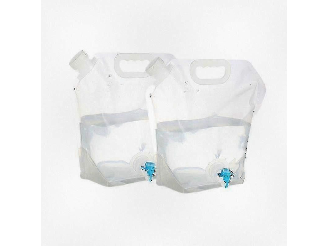 Contenedores de agua plegables para exteriores, 5L y 10L, ELECTVAULT1