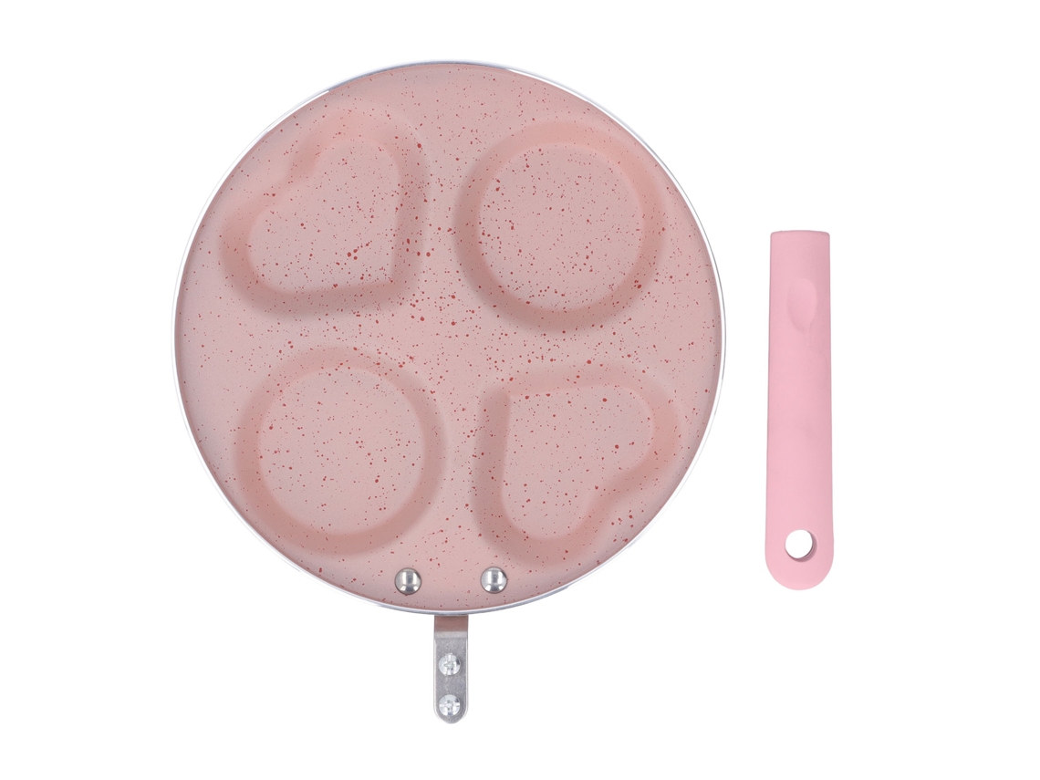 Mini sartén antiadherente de hierro fundido para huevos, panqueques, tortillas y desayunos | Sin marca