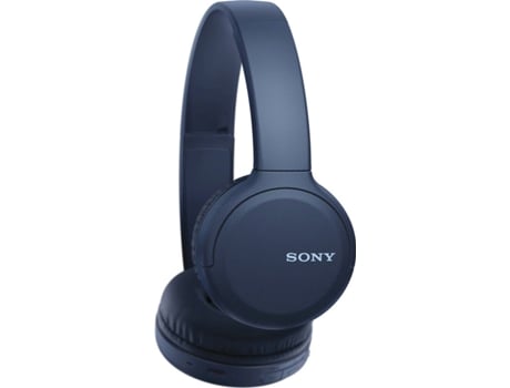 Auriculares Bluetooth SONY Whch510L.Ce7 (On Ear - Micrófono - Azul)