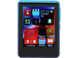 Reproductor MP3 Bluetooth, reproductor de música MP3 con pantalla táctil de 2,4", reproductor de música Gokoco