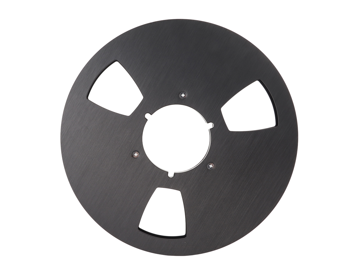 Carrete De Cinta De Aluminio Vacío De 1/4 De Pulgada Y 10 Pulgadas Con 3 Orificios Para Grabadoras De Carrete A Carrete.