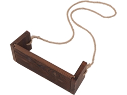 Accesorios Para Fotografía De Recién Nacidos: Columpio De Madera Natural - Color Café - Cojín Ergonómico