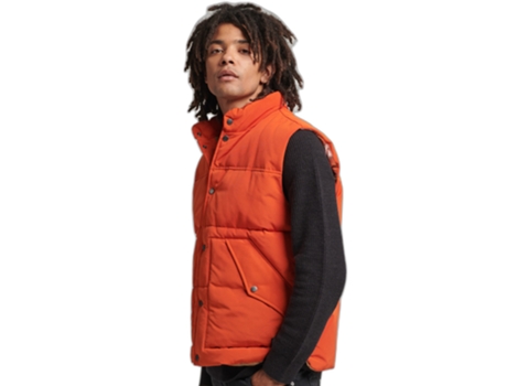 Abrigo para Hombre SUPERDRY (L - Algodón - Multicolor)