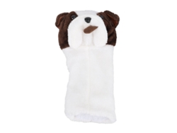 2026-tapa Para Cabeza De Palos De Golf Adorable Perro Cartoon De Pelo Suave Lavable Con Forro Grueso Y Antichoque Protector