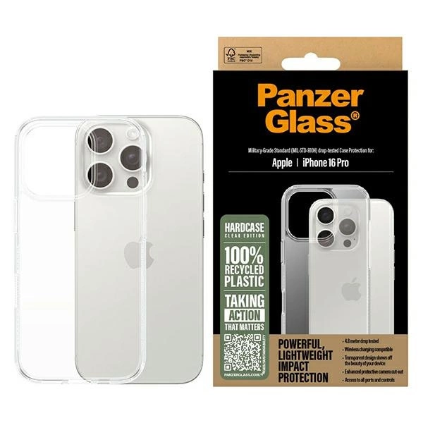 Funda rígida PANZERGLASS para iPhone 16 Pro - Protección del teléfono contra