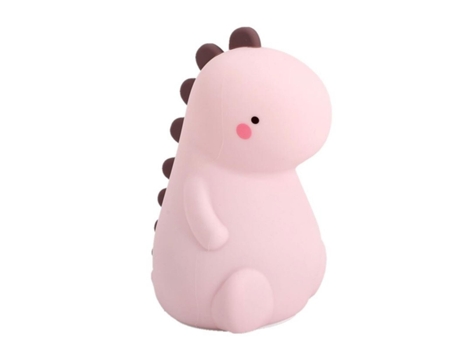 Lámpara LED de dinosaurio de dibujos animados, lámpara de noche de silicona, grifo, luz que cambia de Color, recargable por USB, A1 Lámpara led