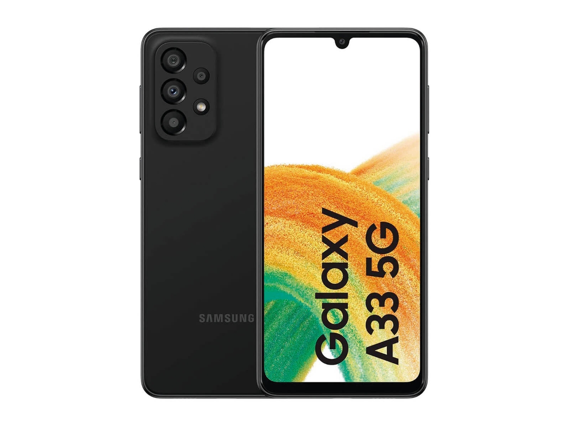 Smartphone SAMSUNG Galaxy A33 (6.4'' - 6 GB - 128 GB - Negro)