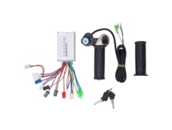2026-controlador De Motor Brushless 24v 350w Con Mango De Aceleración Giratoria Con Llave De Bloqueo Para Bicicleta Eléctrica