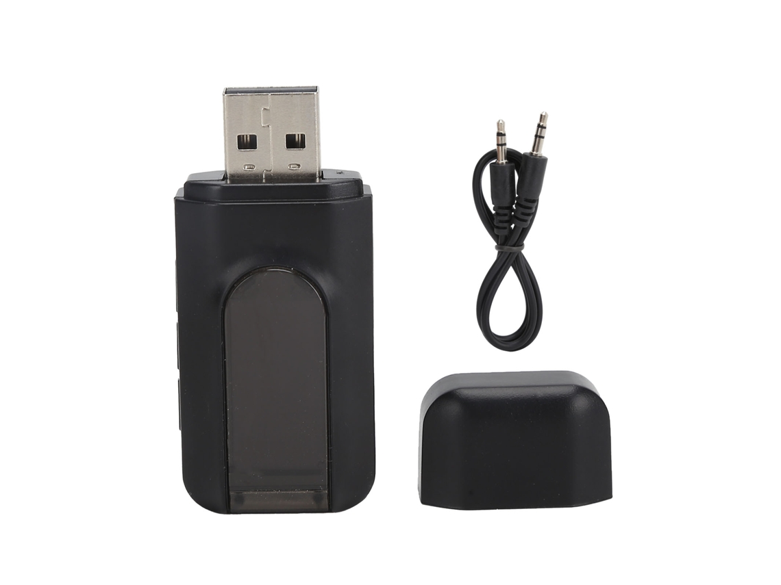 Adaptador De Áudio Bluetooth 5.0 Transmissor Receptor Usb Sem Fio Com Tela Lcd Portátil