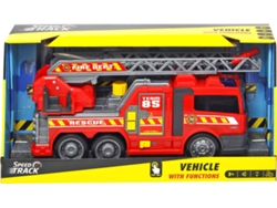 Coche SPEED TRACK Camion Pompieri Luce Suoni