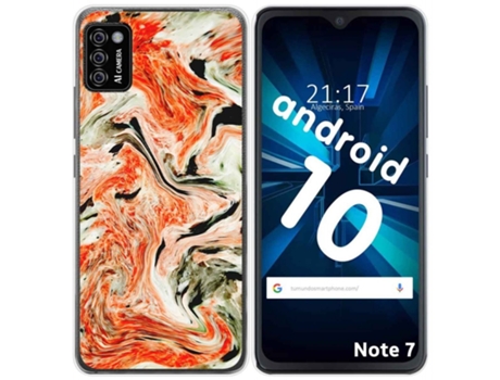 Carcasa Cubot Note 7 TUMUNDOSMARTPHONE Dibujos Multicolor