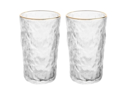 Juego de 2 vasos de whisky, 390 ml, para licor, cócteles y bourbon MEOIRUERY