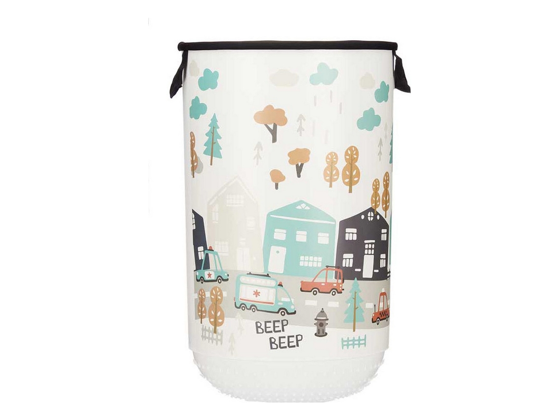 Cesto para Ropa Sucia KIPIT 40 L 34 X 52,3 X 34 Cm