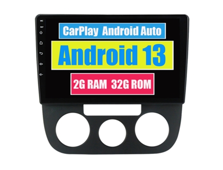 Autoradio Multimedia ROVERONE para Volkswagen Jetta 5 2005 - 2010 CarPlay Android Coche Radio Bluetooth Navegación