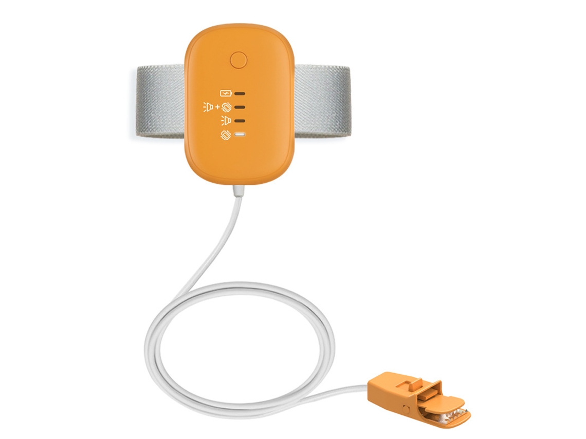 Alarma de enuresis con 3 modos de funcionamiento Eifson (naranja)