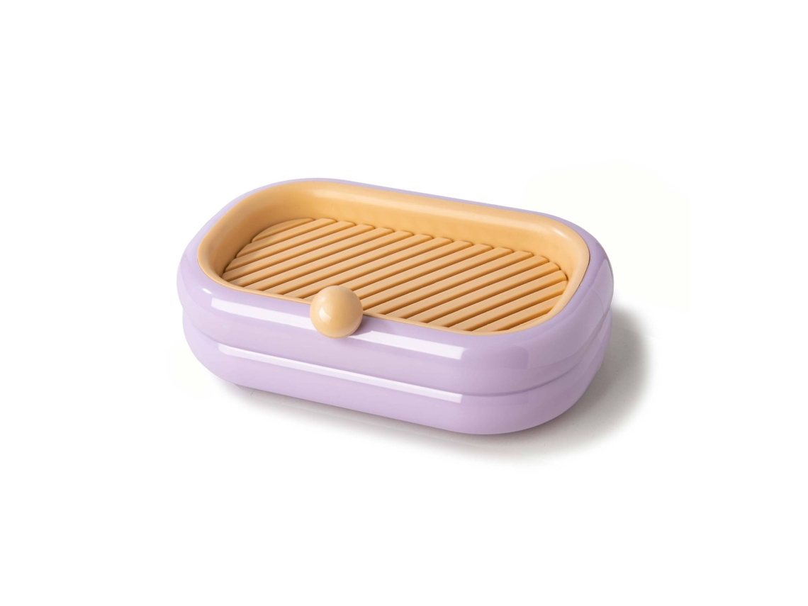 Plato De Jabón Bonito De Pared Con Drenaje, Porta Jabón Para Baño