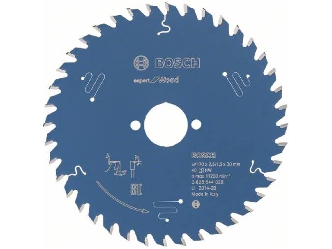 Disco de Sierra Circular BOSCH Expert para Madera 170x30x2.6 mm - 40