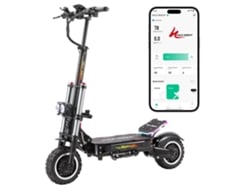 Patinete eléctrico Halo Knight T107 Pro Edición 2025, 2x3000w, 60v, batería de 38.4ah, velocidad máxima 95 km/h, autonomía 80 km, suspensión hidráulica.