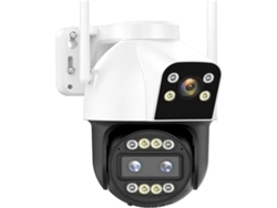 Cámara De Seguridad Para El Hogar Con Tarjeta Sim 4g, Cámara Domo Ptz, 4k 6mp Hd, Zoom 10x
