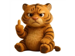 Peluche De Tigre Realista Koaly Para Aliviar El Estrés, 20 Cm