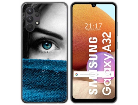 Carcasa Samsung Galaxy A32 4G TUMUNDOSMARTPHONE Dibujos Multicolor