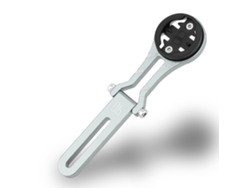Soporte ajustable para ciclocomputador, de aluminio, para manillar, compatible con bicicletas de carretera y de montaña.