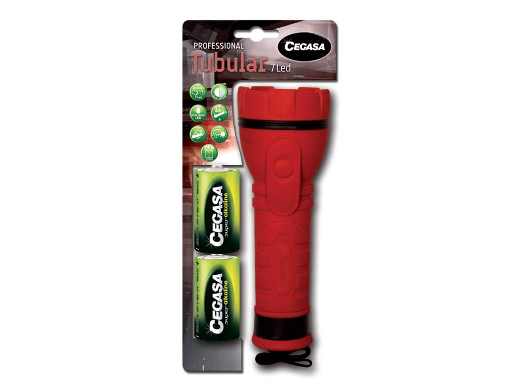 Linterna CEGASA 7LED LR20