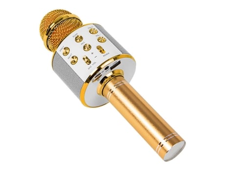 Micrófono Inalámbrico para Karaoke con Altavoz / Bluetooth / Mp3 Golden BLOW