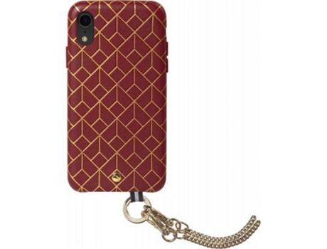 Funda para iPhone XR ARTEFAKT Piel Rojo
