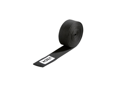 Cinturón Unisex KWON (Algodón - 220 cm - Negro)