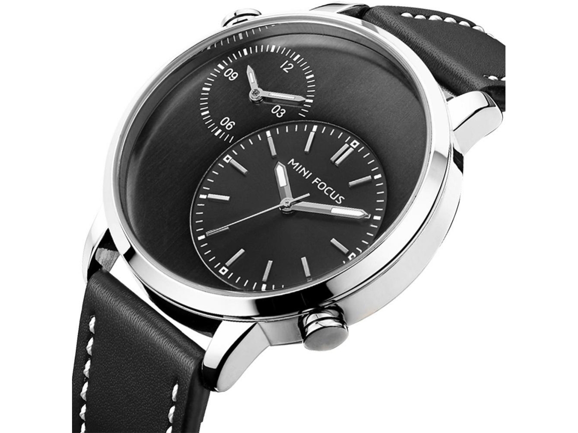 Reloj De Pulsera De Cuarzo Para Hombre Con Pantalla Analógica Y Correa De Pu Blanca De Moda.