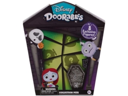 Figuras coleccionables con puerta de la película Pesadilla antes de Navidad.