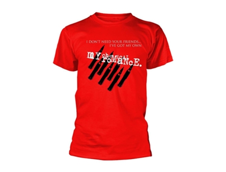 Camiseta ROCKINSTONE de mis amigos de Chemical Romance (XXXL)